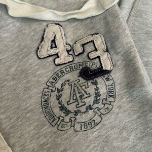 Abercrombie and Fitch sweatpants in a men’s size large vintage distressed